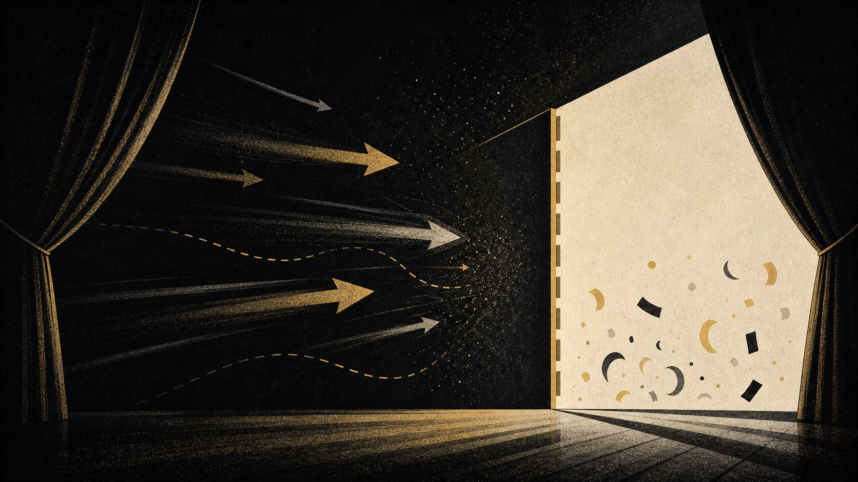Editorial illustration for 2026 Emmy nominations announcement: The Moment and Context: What the Attention Does Not Prove.