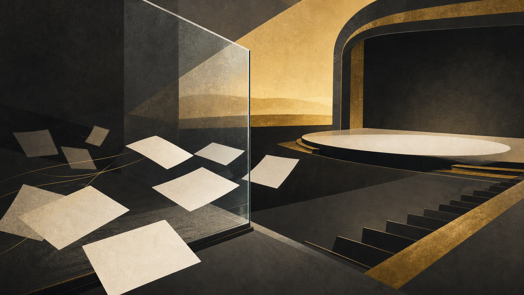 Editorial illustration for 2026 Emmy nominations announcement: The Moment and Context: What the Attention Does Not Prove.