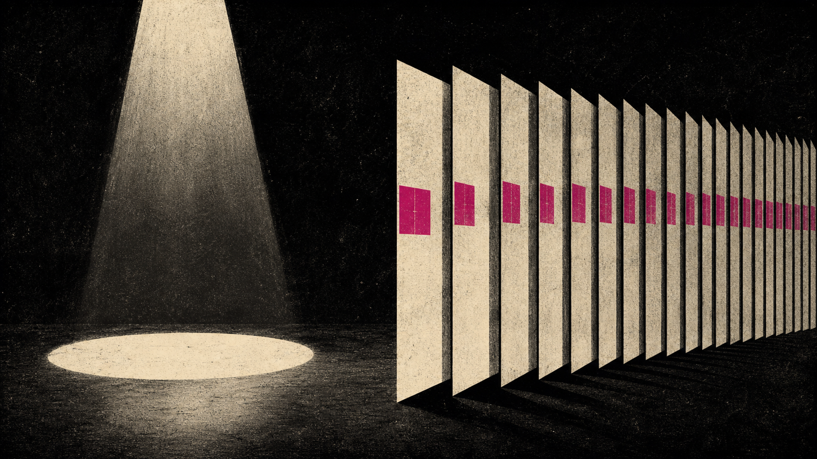 Editorial illustration for 2026 Emmy nominations announcement: The Moment and Context: What the Attention Does Not Prove.