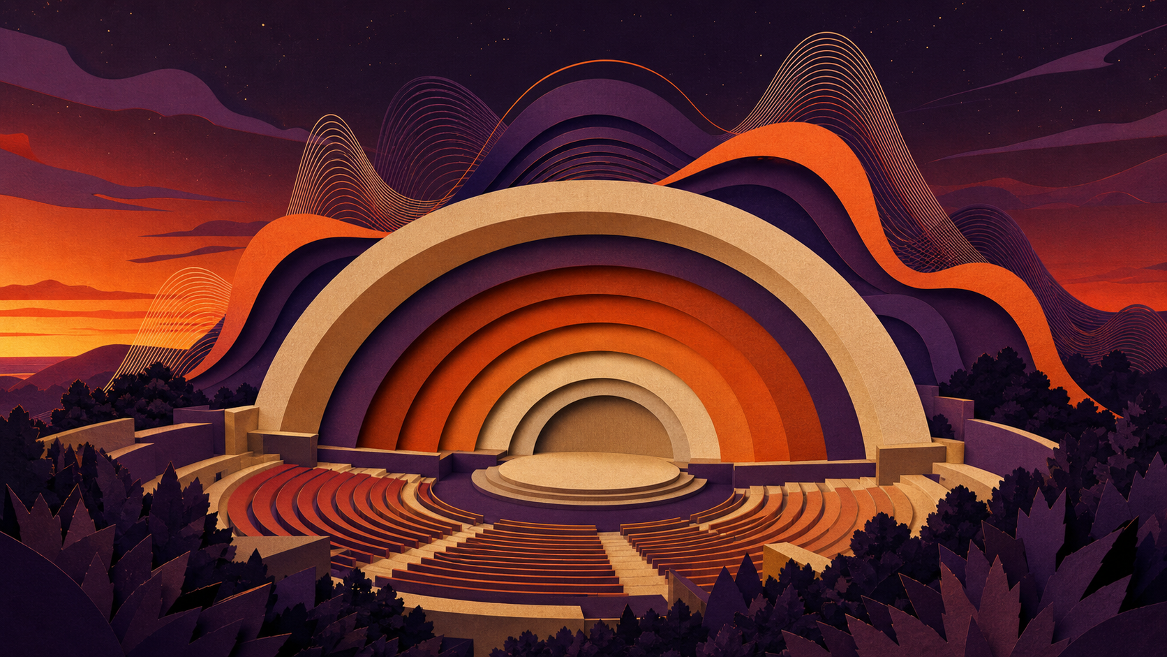 Editorial illustration for Hollywood Bowl 2026 summer season announcement: Hollywood Bowl’s 2026 Season: What a Giant Summer Lineup Actually Signals — July 15, 2026 Context Update.