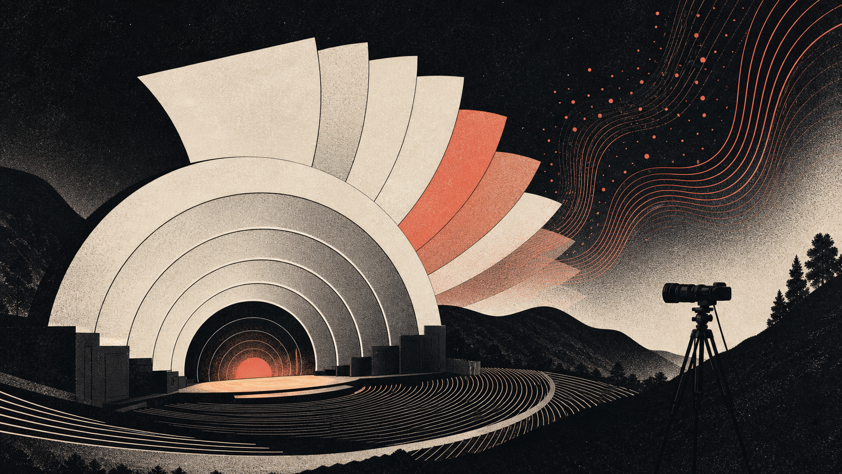 Editorial illustration for Hollywood Bowl 2026 summer season announcement: Hollywood Bowl’s 2026 Season: What a Giant Summer Lineup Actually Signals — July 16, 2026 Context Update.