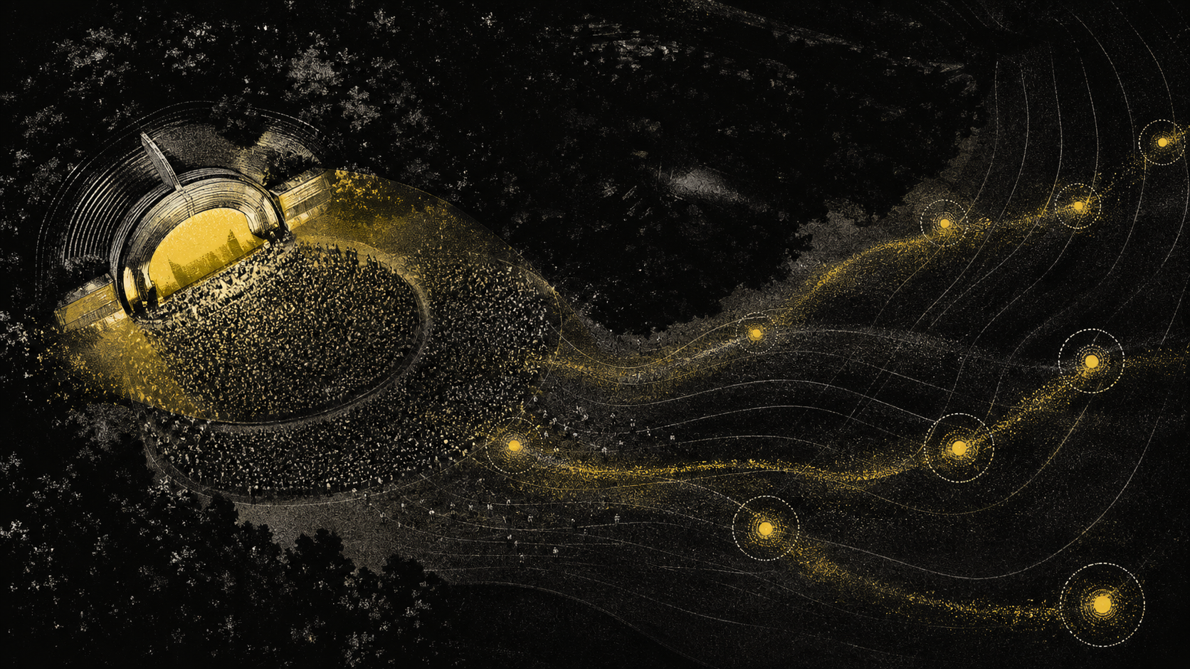 Editorial illustration for Hollywood Bowl 2026 summer season announcement: The Moment and Context: What the Attention Does Not Prove.