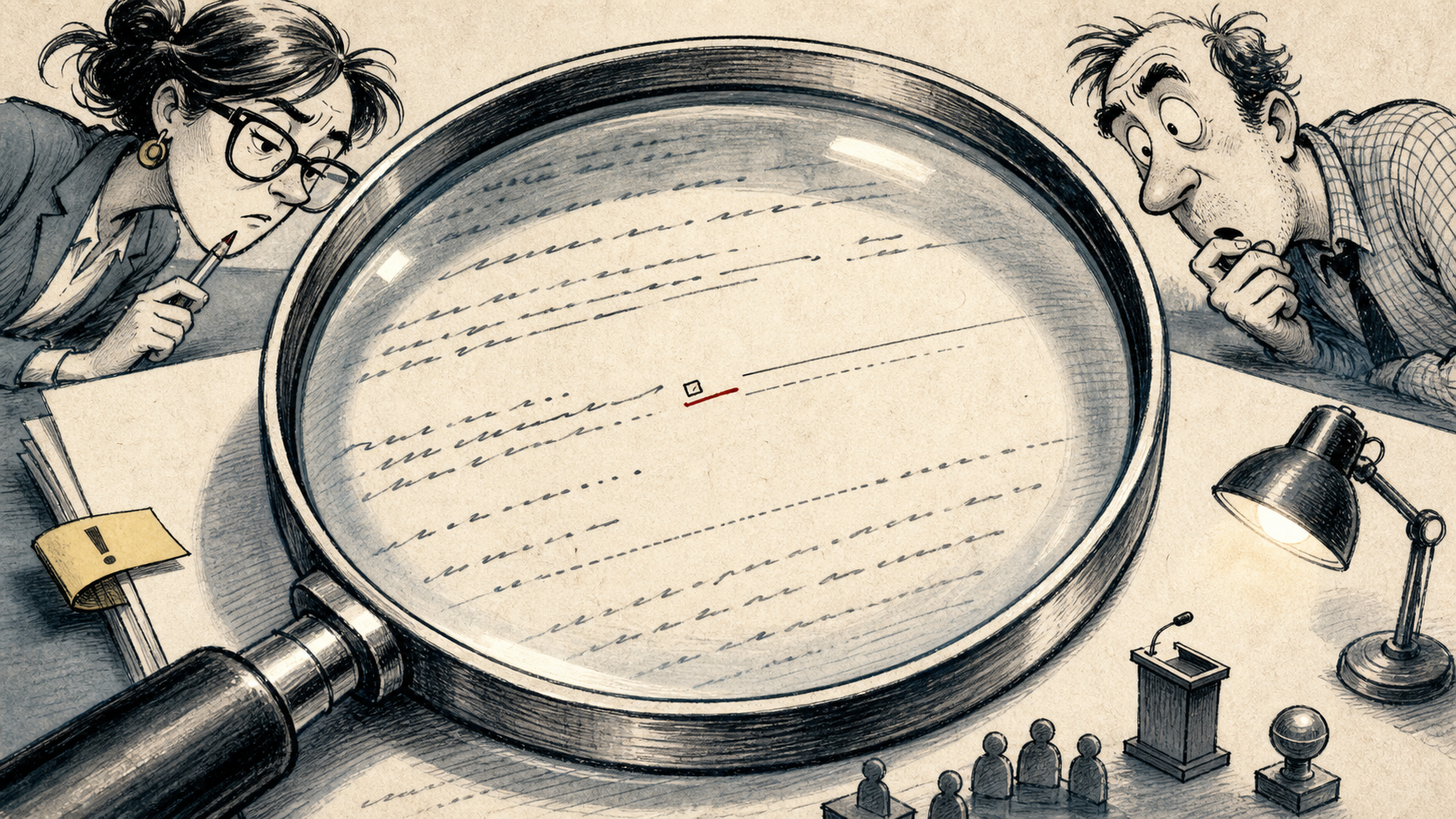 threats praise trump keeps missing point illustration with original LifeFever8 characters