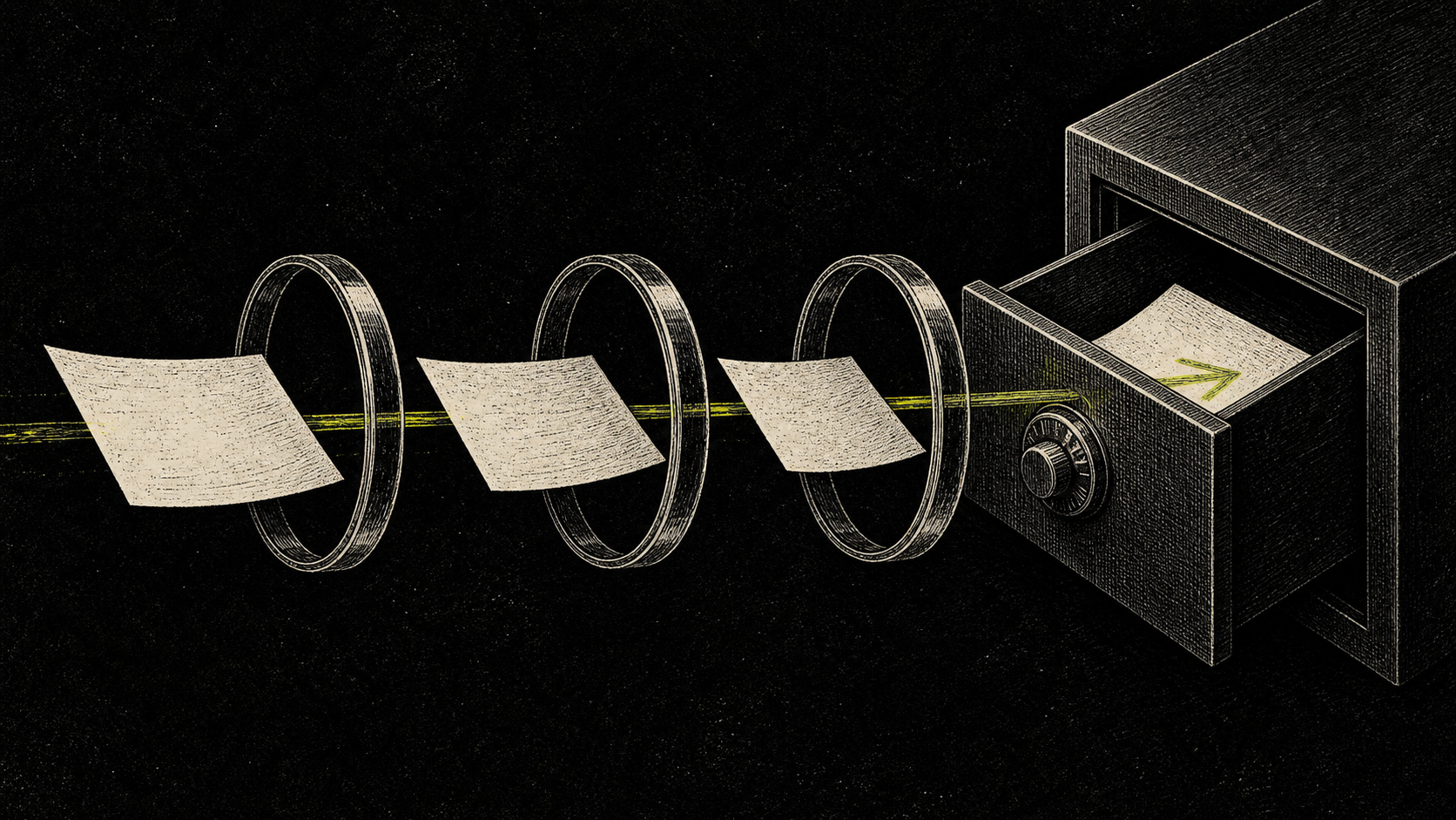 Editorial illustration for public music masters ownership announcements: Confirmed Details: What the Public Record Establishes.