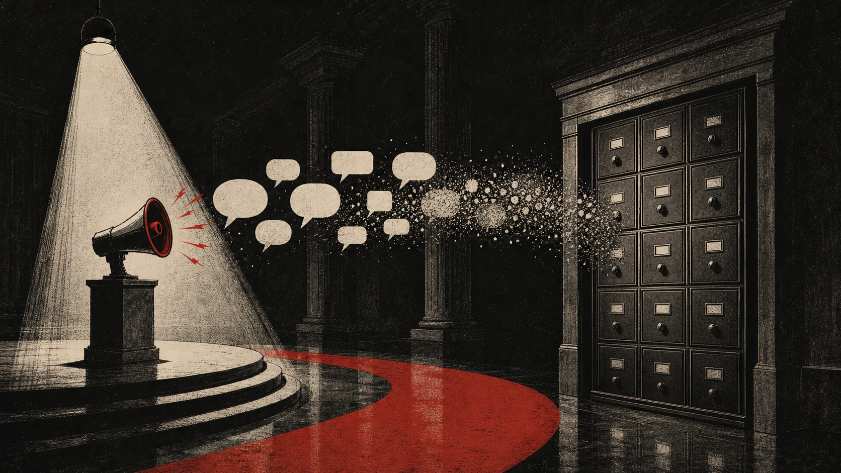 Editorial illustration for SAG-AFTRA interactive media agreement AI protections: The Moment and Context: What the Attention Does Not Prove.