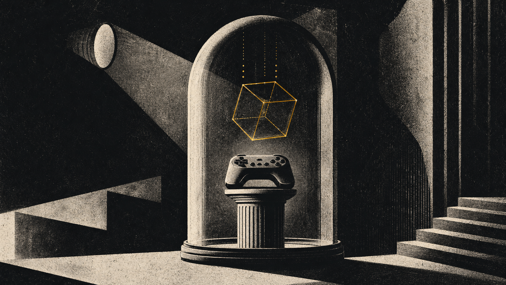 Editorial illustration for SAG-AFTRA interactive media agreement AI protections: The Moment and Context: What the Attention Does Not Prove.