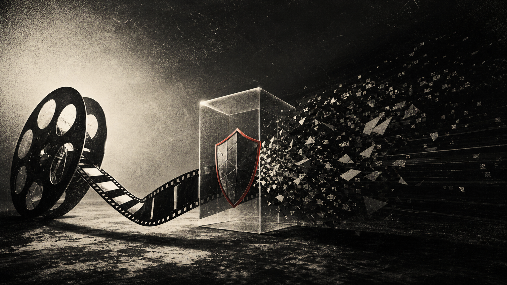 Editorial illustration for SAG-AFTRA interactive media agreement AI protections: The Moment and Context: What the Attention Does Not Prove.