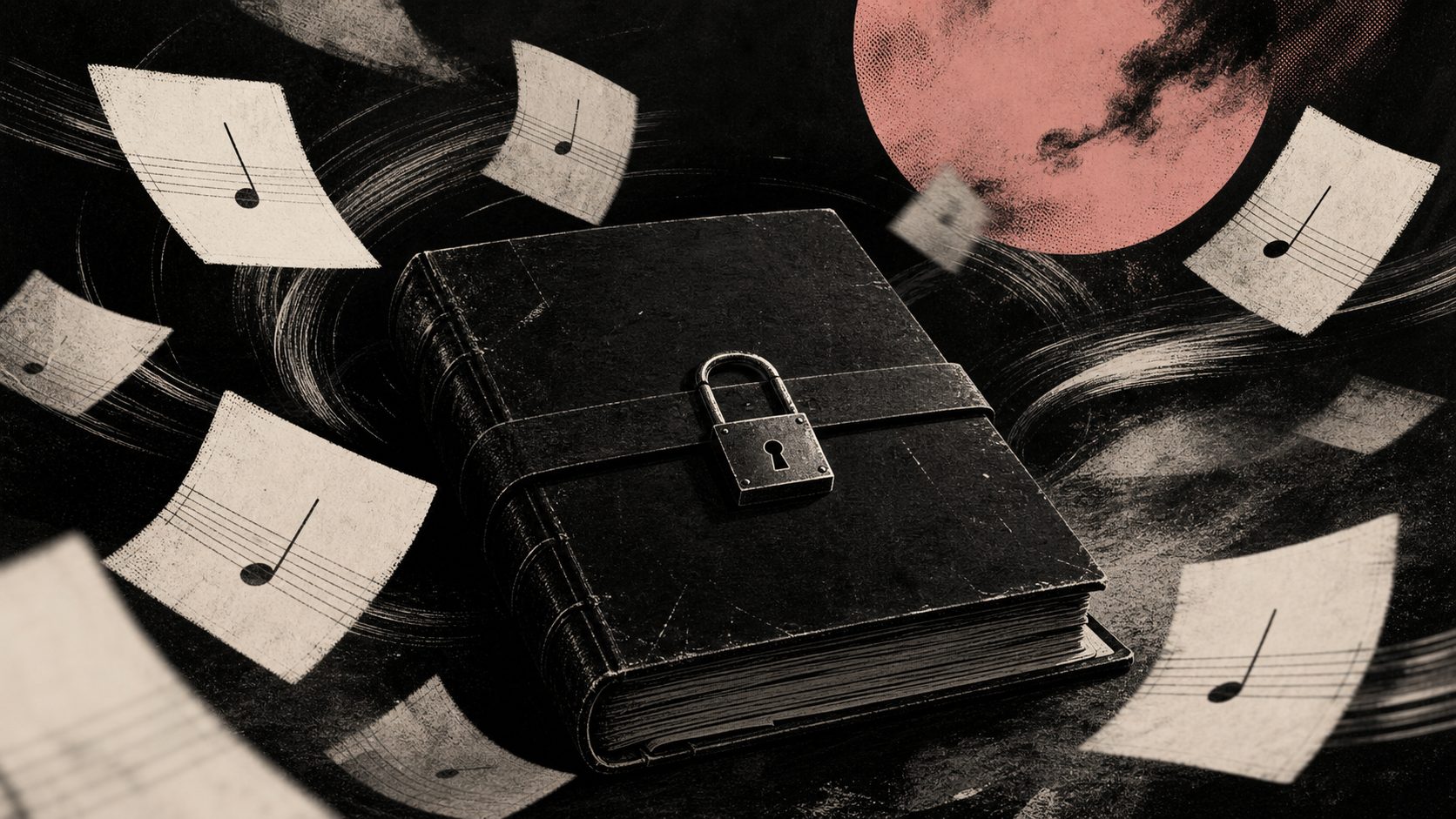 Editorial illustration for Taylor Swift masters acquisition reporting: The Moment and Context: What the Attention Does Not Prove.