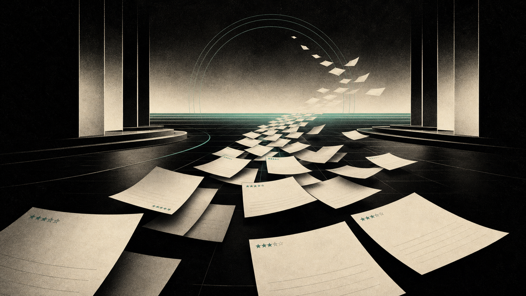 Editorial illustration for The Odyssey 2026 coverage and first-reaction context: The Odyssey Coverage Is Loud: What First Reactions Can—and Cannot—Tell You — July 19, 2026 Context Update.