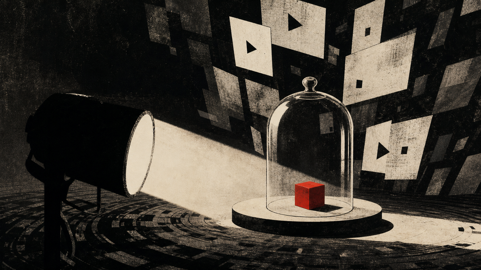 Editorial illustration for YouTube creator event-season programming: The Moment and Context: What the Attention Does Not Prove.