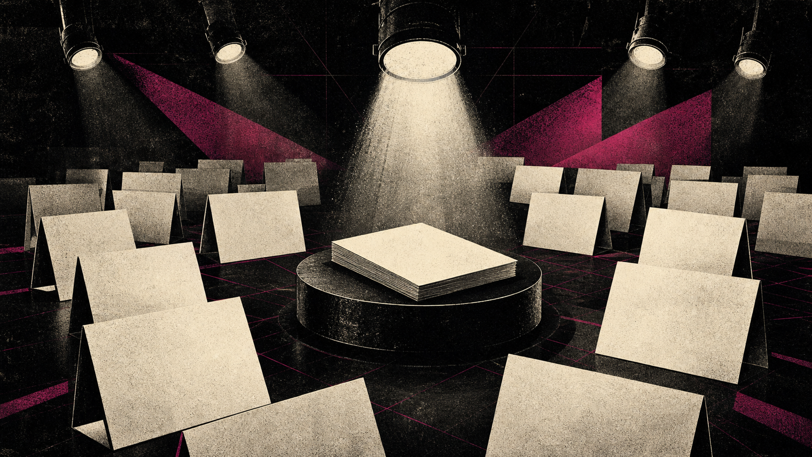 Editorial illustration for 2026 Emmy nominations announcement: 2026 Emmy Nominations: What a Nomination List Says Before the Ceremony Says Anything — August 3, 2026 Context Update.