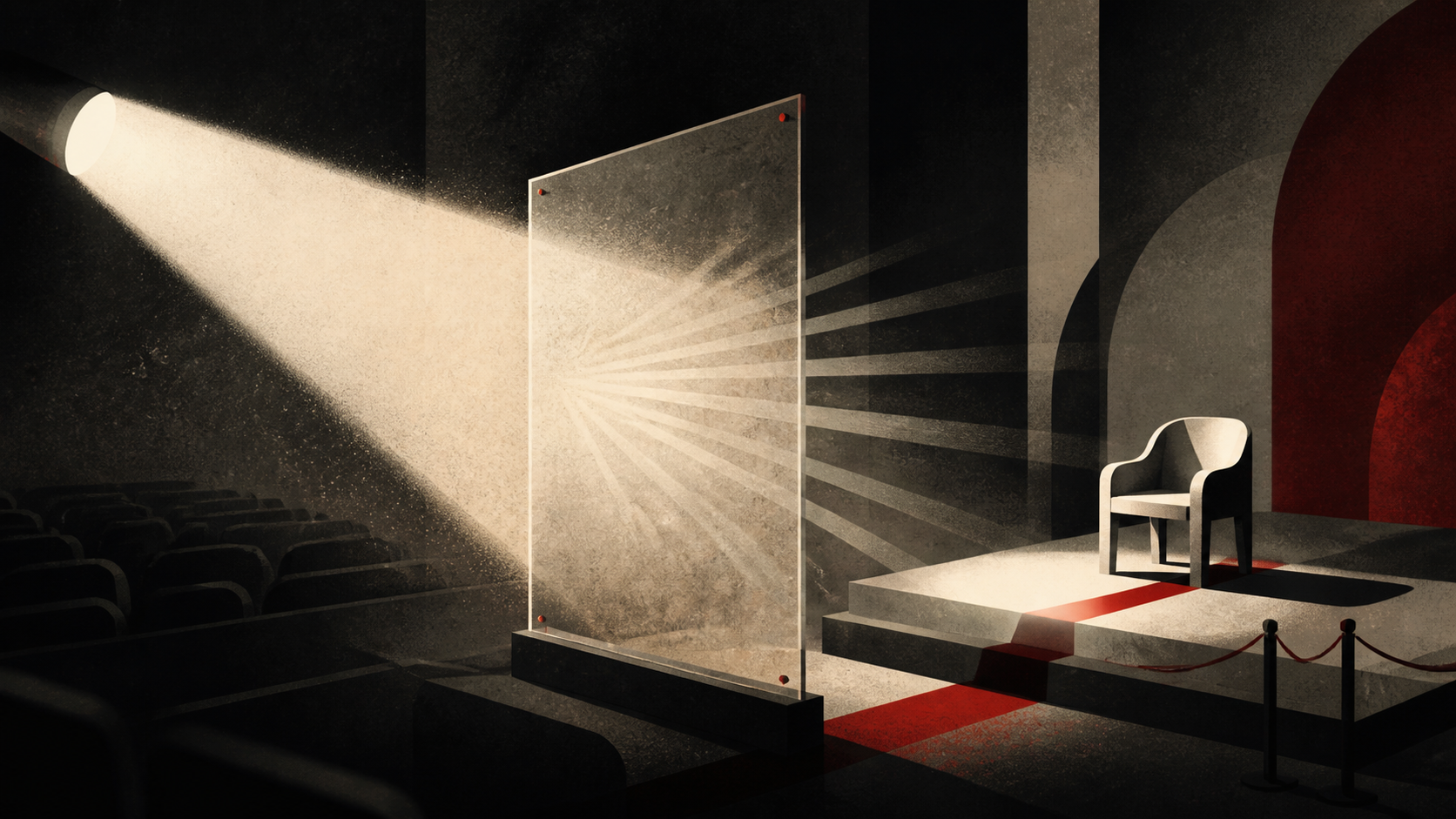 Editorial illustration for 2026 Emmy nominations announcement: The Moment and Context: What the Attention Does Not Prove.