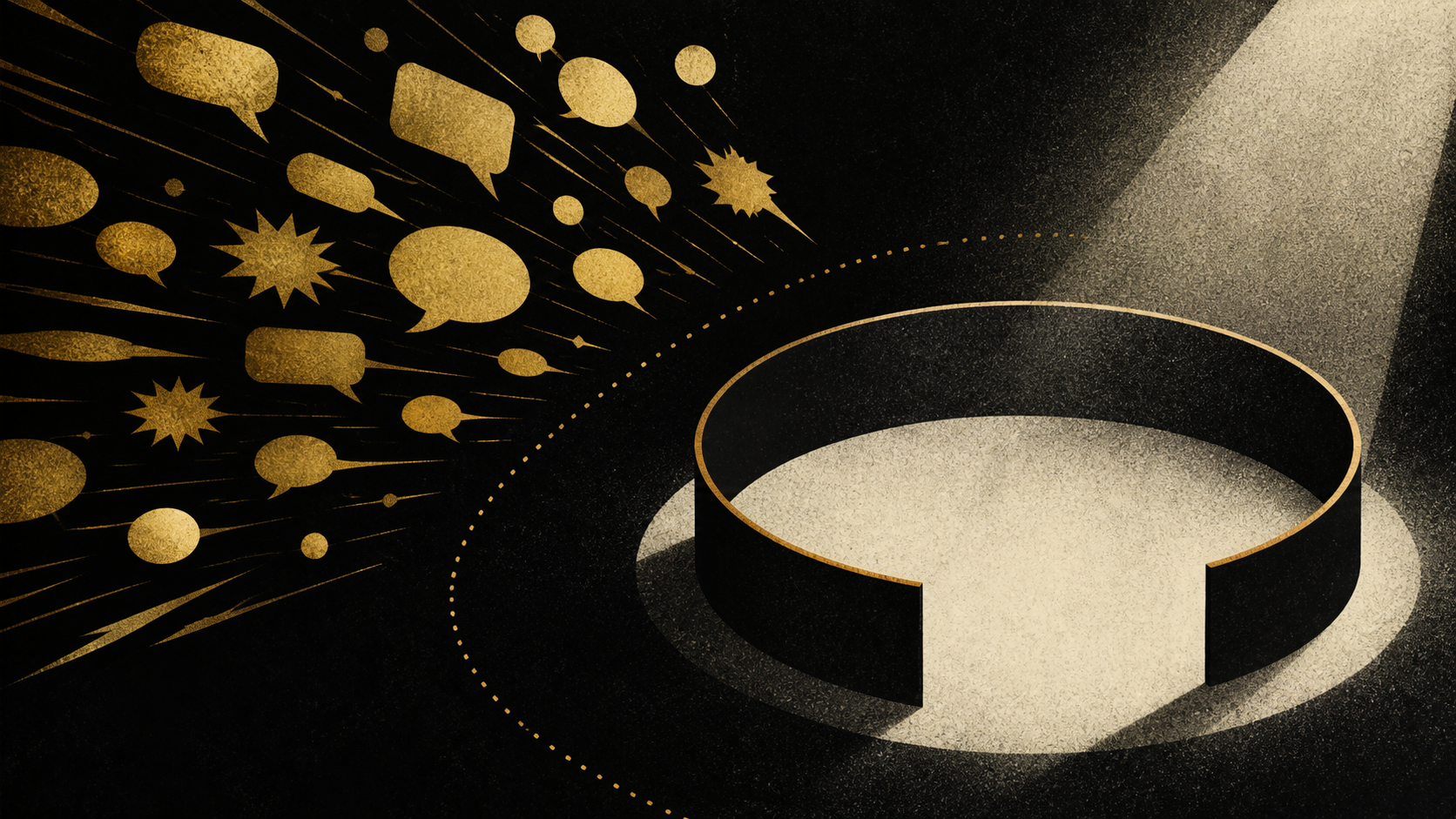 Editorial illustration for 2026 Emmy nominations announcement: The Moment and Context: What the Attention Does Not Prove.