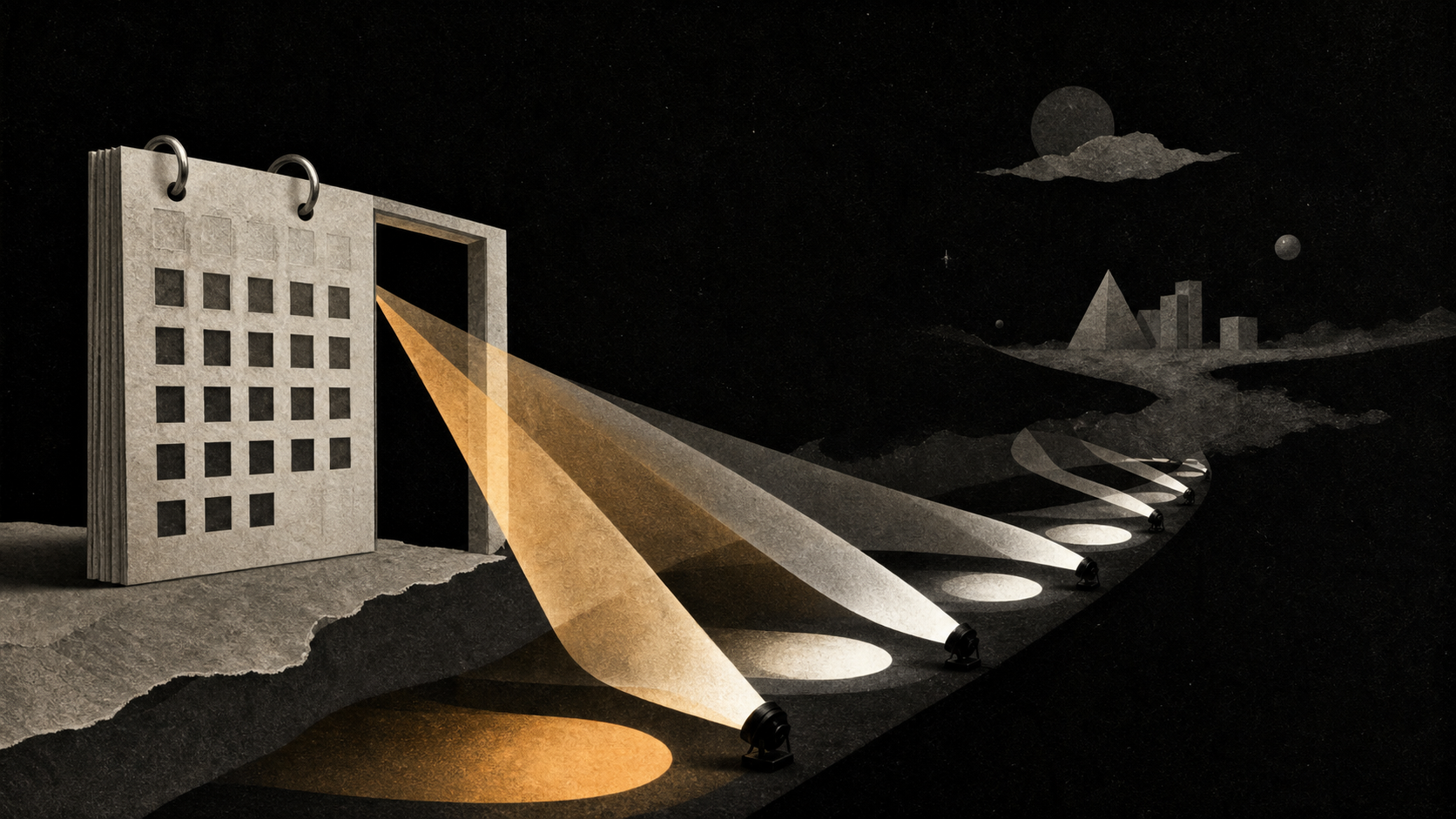 Editorial illustration for Hollywood Bowl 2026 summer season announcement: The Moment and Context: What the Attention Does Not Prove.