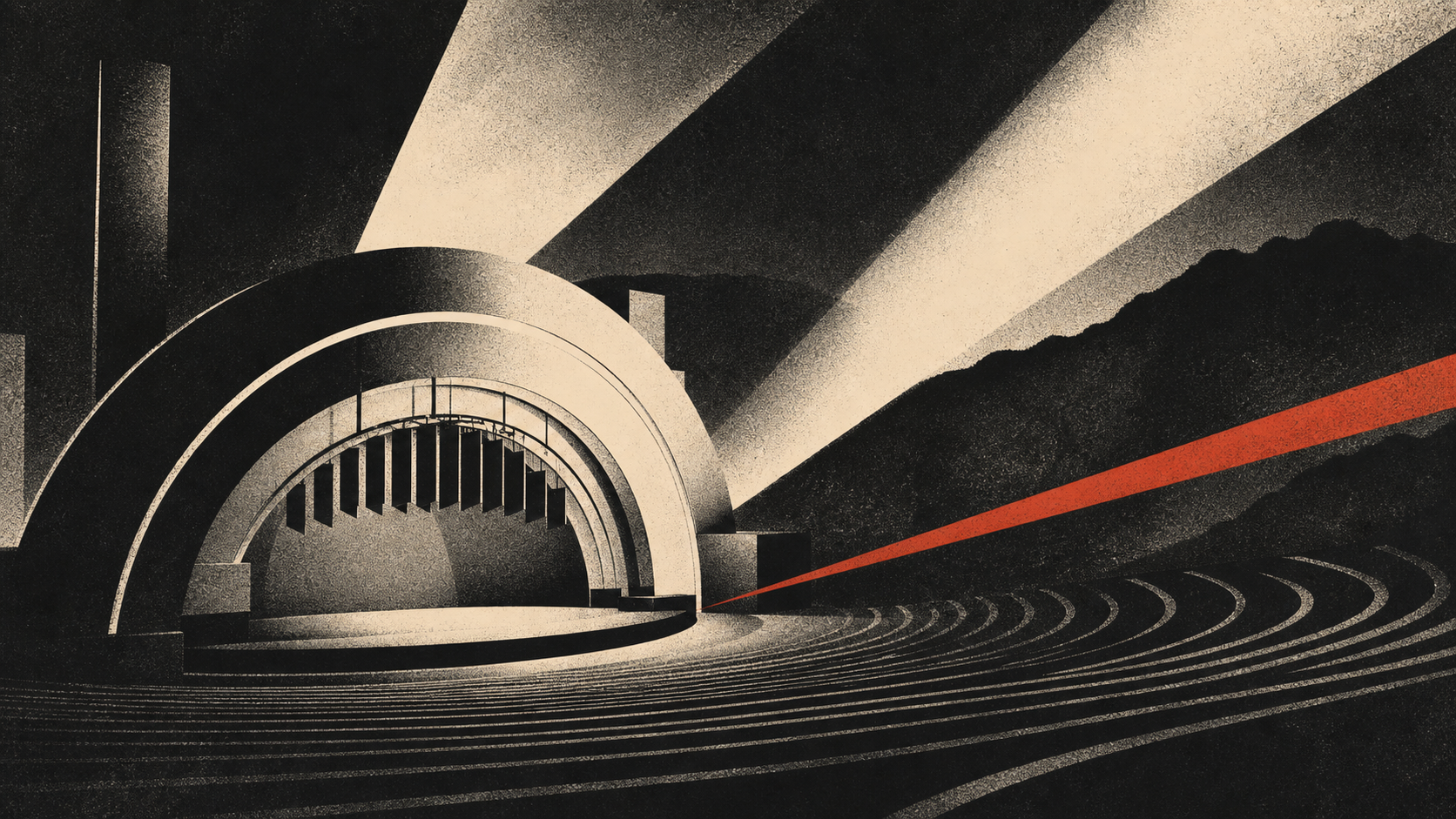 Editorial illustration for Hollywood Bowl 2026 summer season announcement: The Moment and Context: What the Attention Does Not Prove.