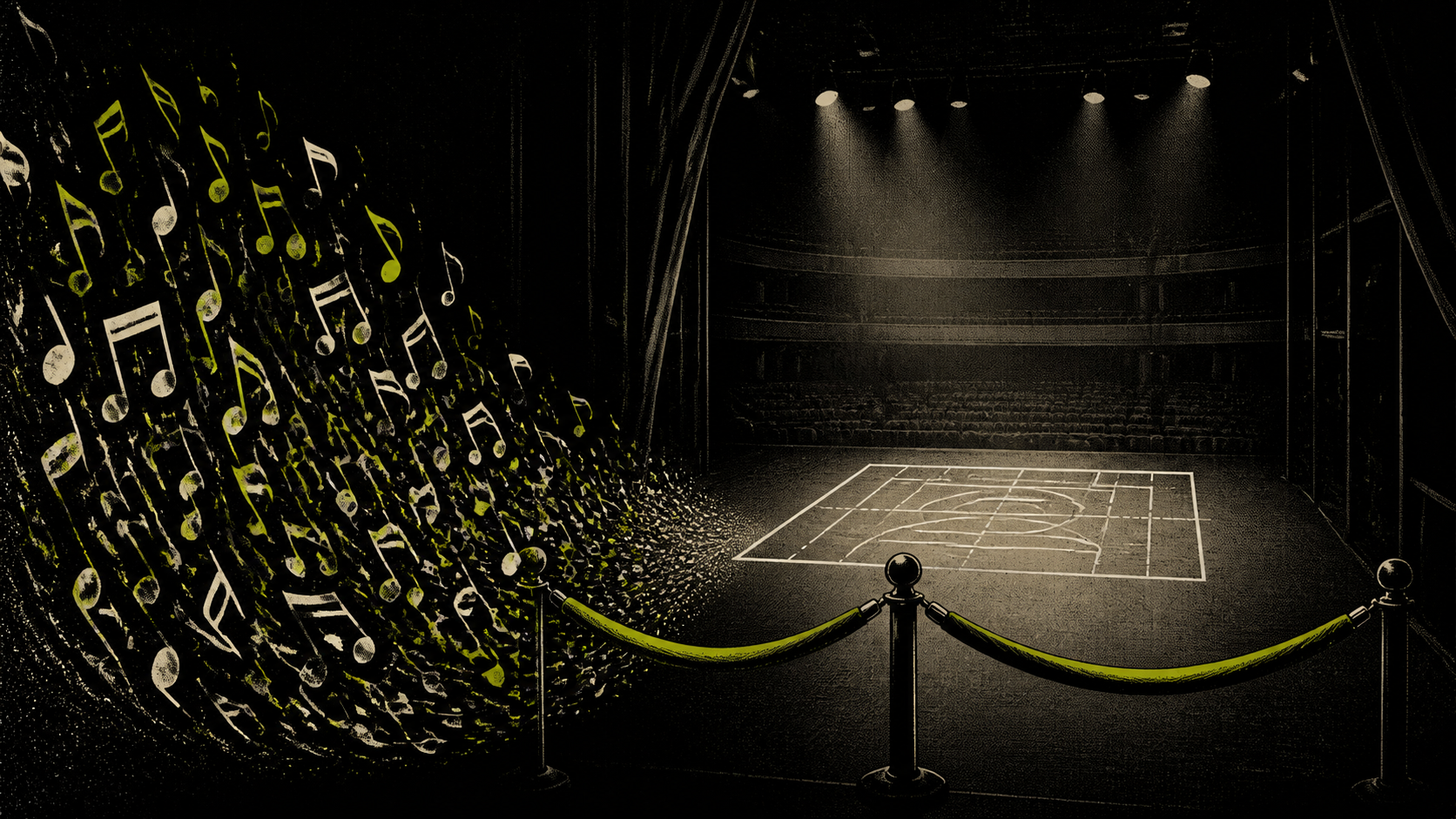 Editorial illustration for Hollywood Bowl 2026 summer season announcement: The Moment and Context: What the Attention Does Not Prove.
