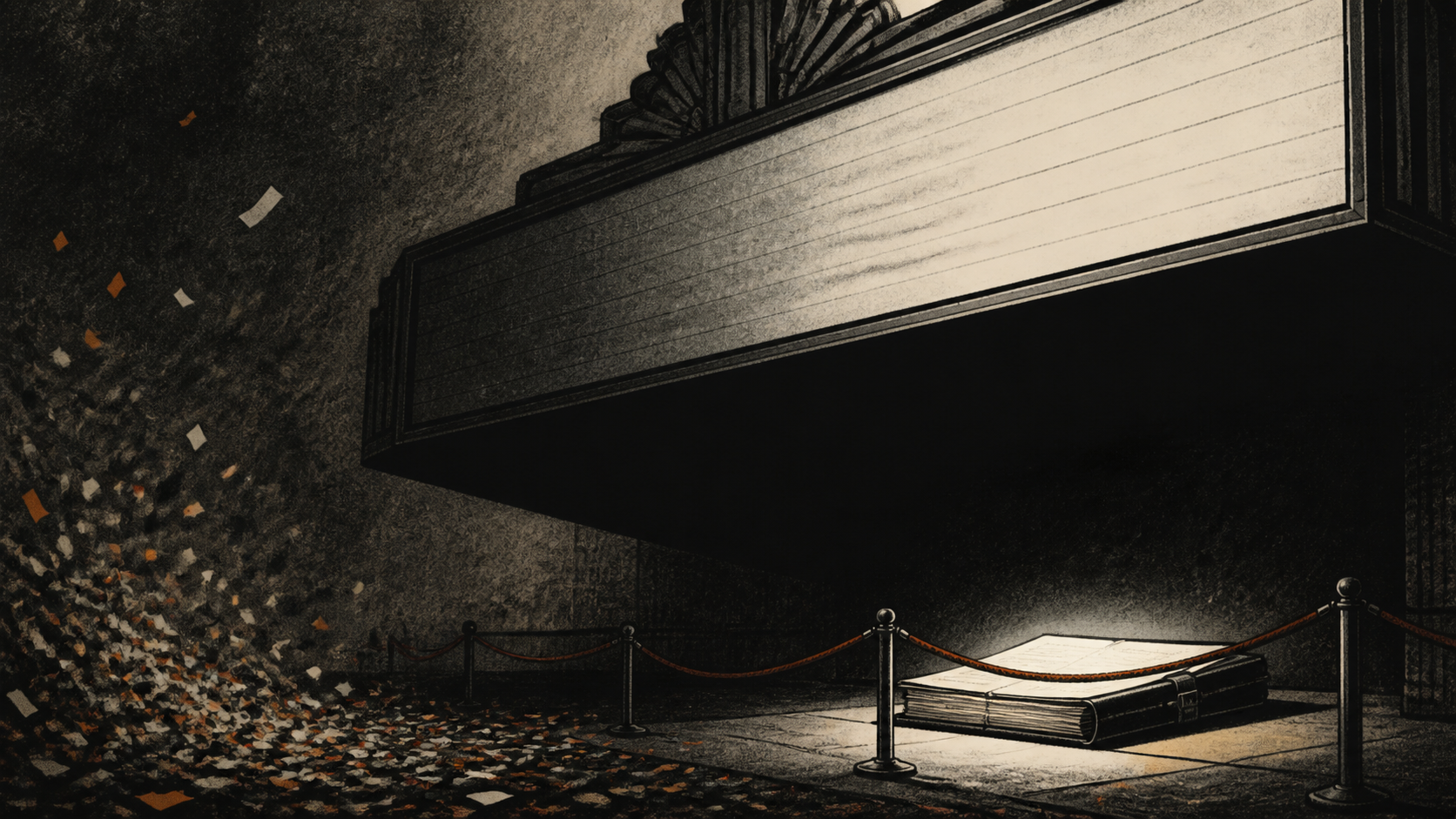 Editorial illustration for July 2026 box office reporting and source hierarchy: The Moment and Context: What the Attention Does Not Prove.