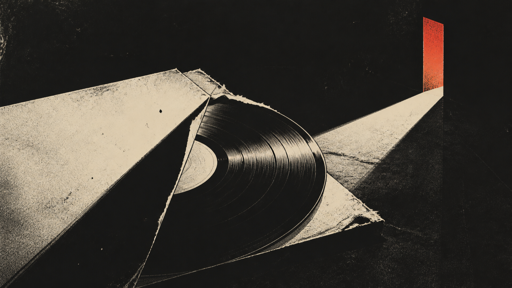 Editorial illustration for public music masters ownership announcements: The Moment and Context: What the Attention Does Not Prove.