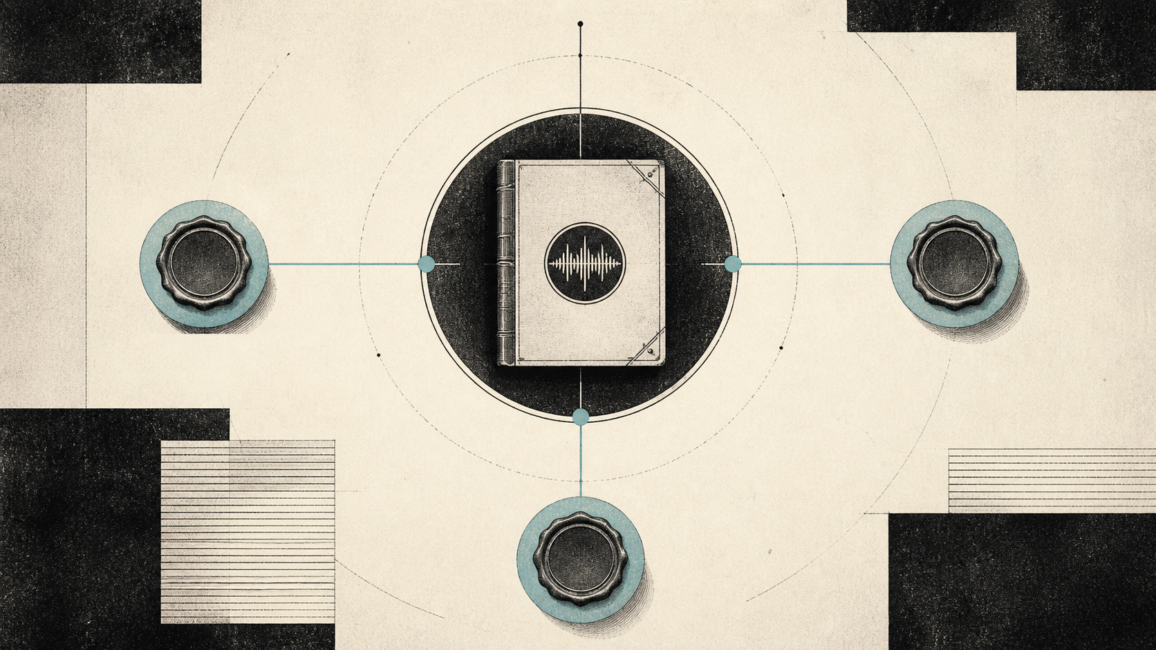 Editorial illustration for public music masters ownership announcements: Confirmed Details: What the Public Record Establishes.