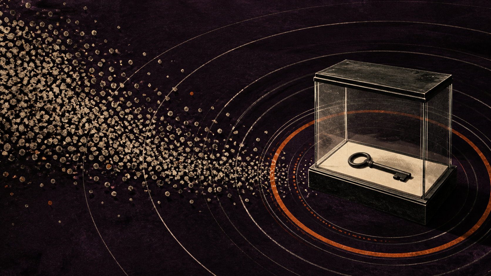 Editorial illustration for public music masters ownership announcements: The Moment and Context: What the Attention Does Not Prove.