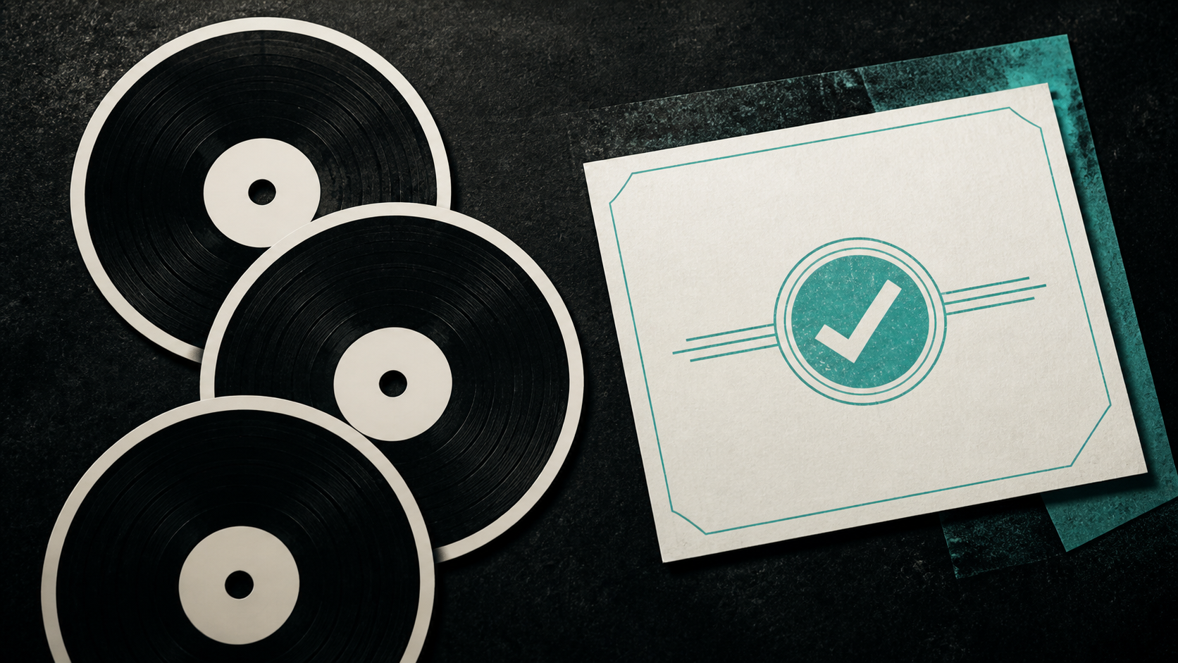 Editorial illustration for public music masters ownership announcements: Confirmed Details: What the Public Record Establishes.
