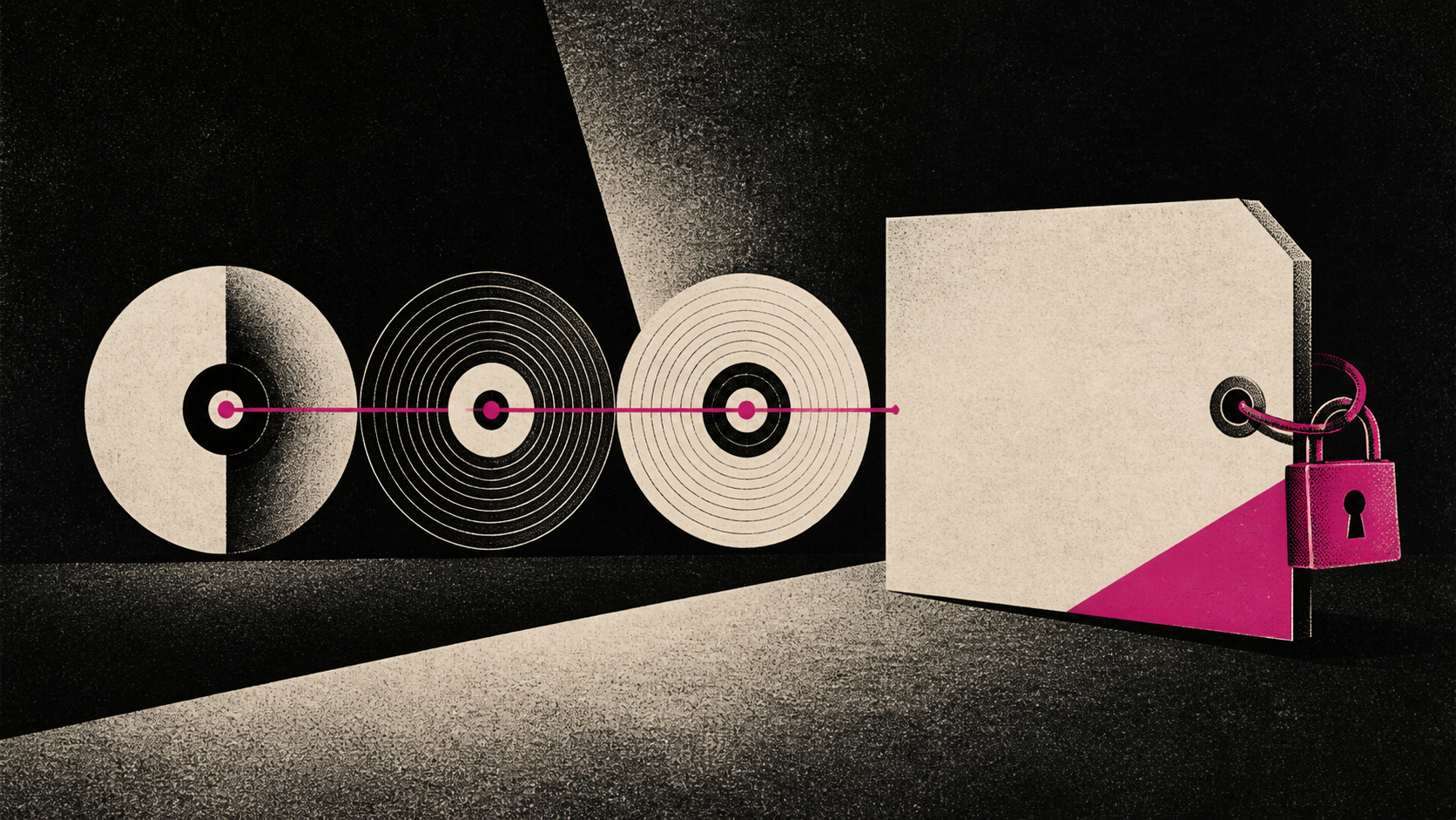 Editorial illustration for public music masters ownership announcements: Confirmed Details: What the Public Record Establishes.