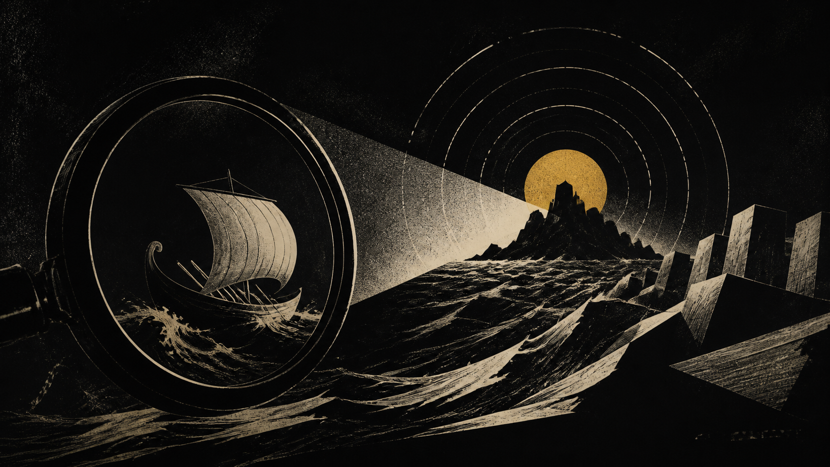 Editorial illustration for The Odyssey 2026 coverage and first-reaction context: The Moment and Context: What the Attention Does Not Prove.