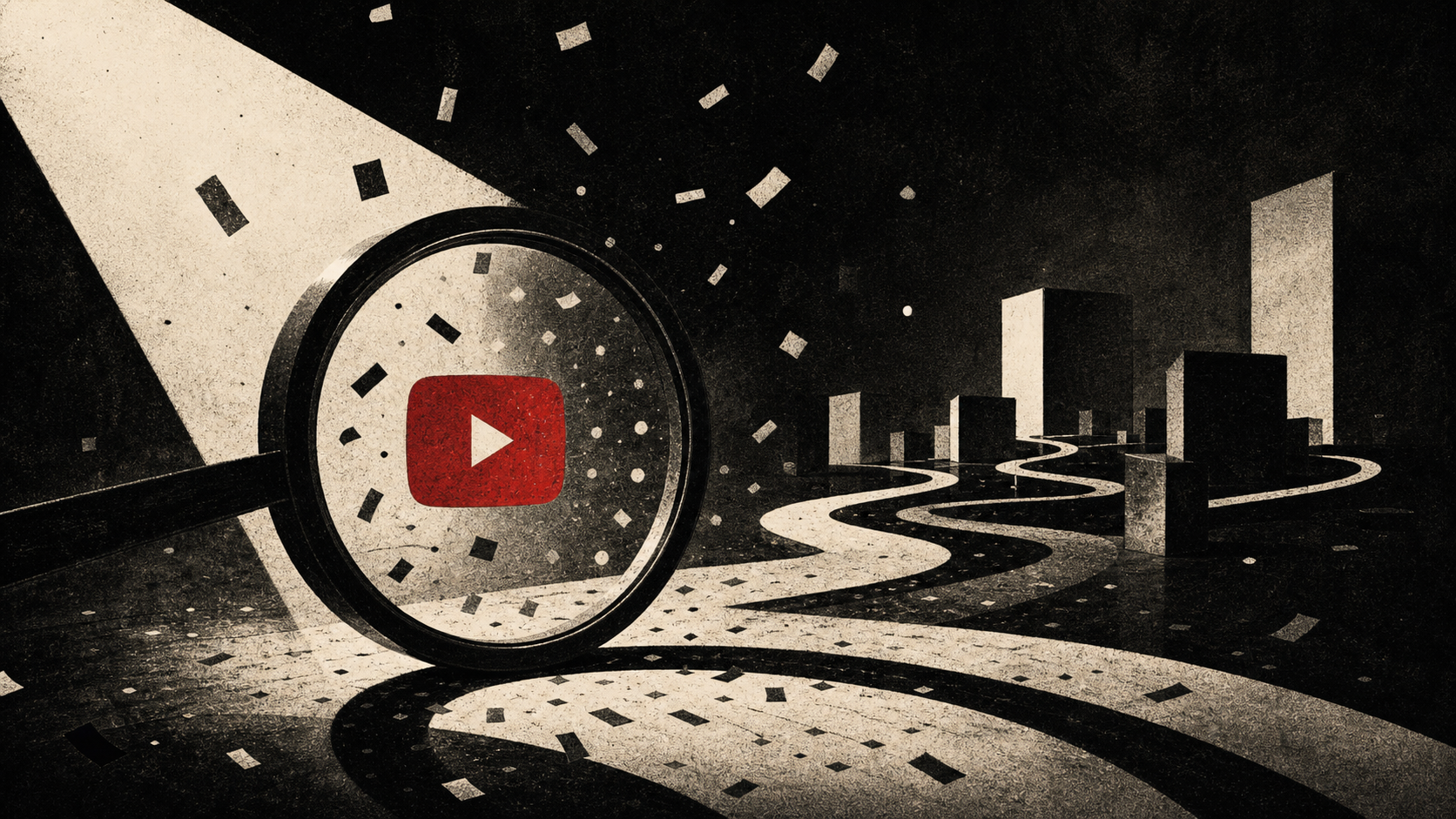 Editorial illustration for YouTube creator event-season programming: The Moment and Context: What the Attention Does Not Prove.